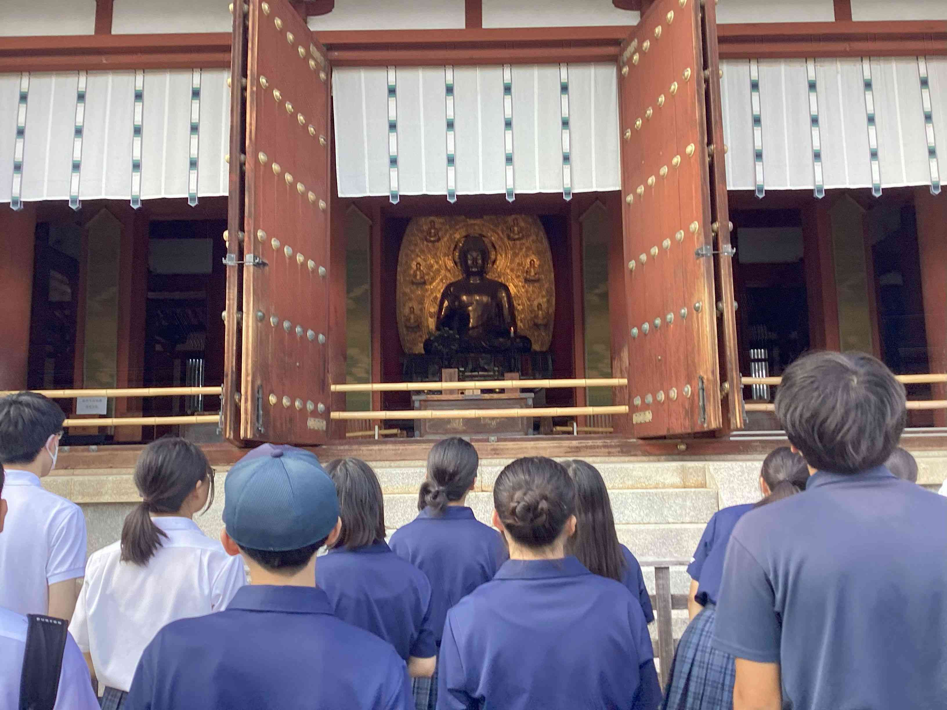 薬師寺金堂見学